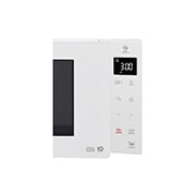 LG Microonde 23 litri, potenza 1000W | Cottura a vapore, Smart Inverter, Bianco, MH6336GDH