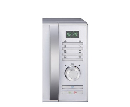 LG Microonde Grill 23 litri i-wave Cottura a vapore Colore White Flower, MH6383BTC