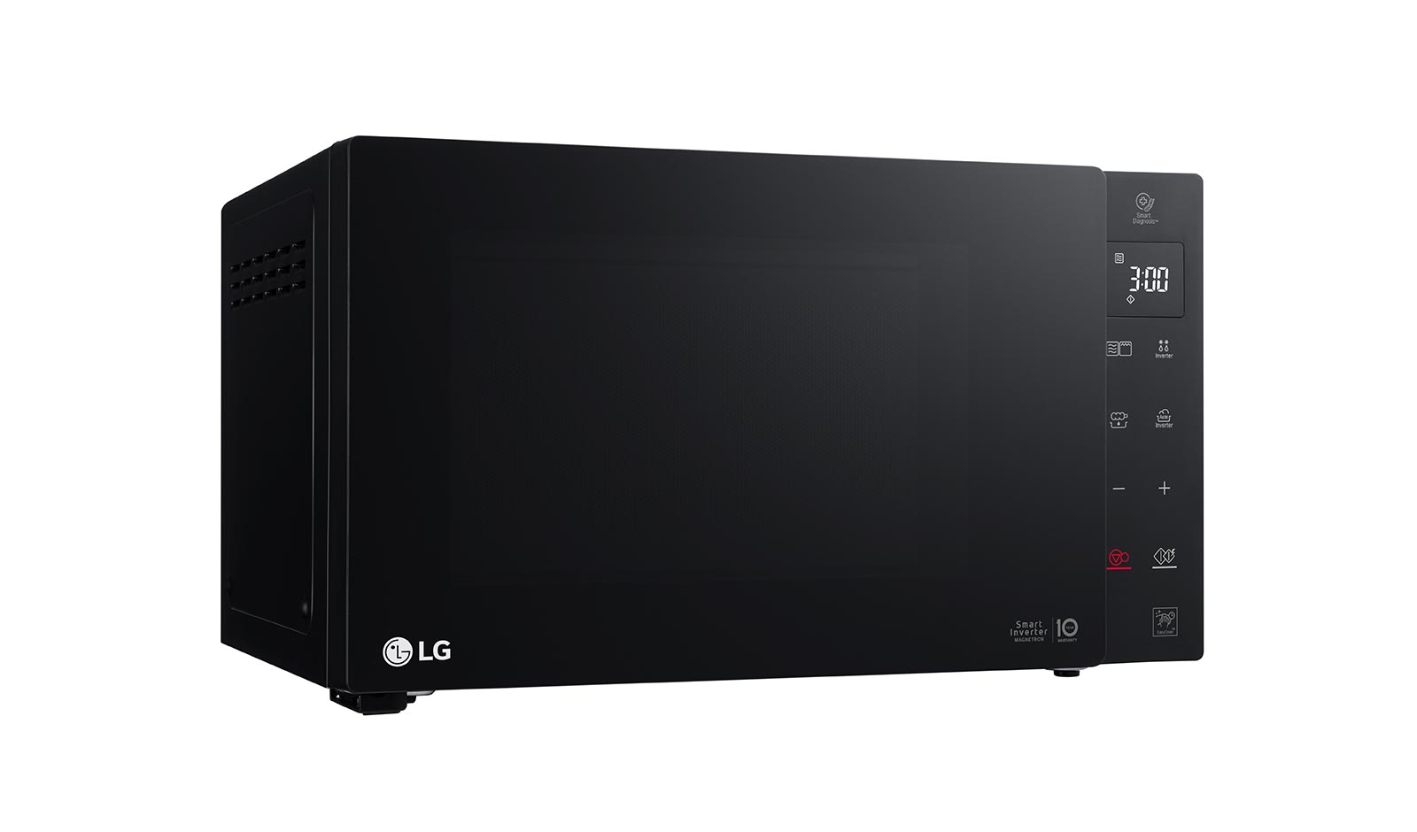 LG Microonde 25 litri, potenza 1000W | Grill, Smart Inverter, Nero, MH6535GIB