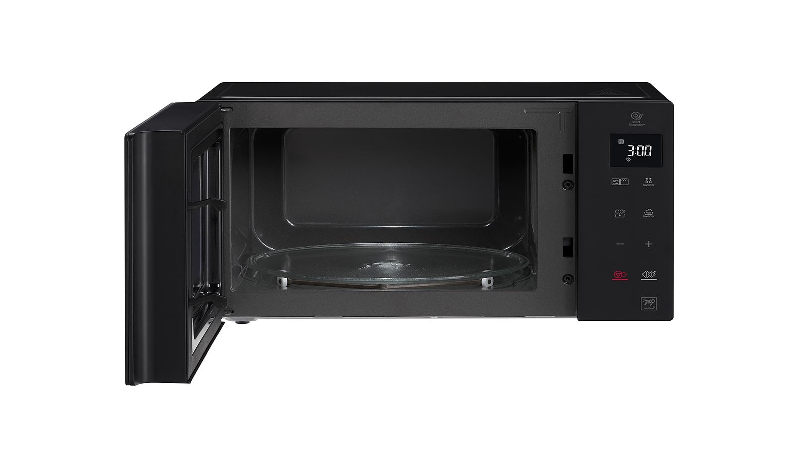 LG Microonde 25 litri, potenza 1000W | Grill, Smart Inverter, Nero, MH6535GIB