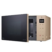 LG 25 litri Microonde - Potenza 1000W - Smart Inverter - Ash Blonde, MH6535GISA