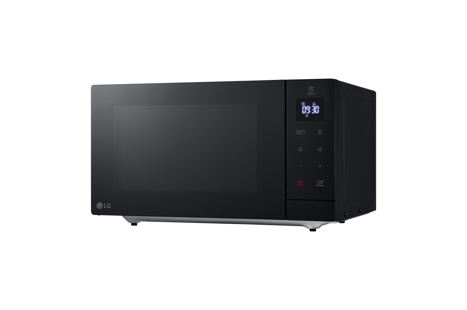 LG Microonde NeoChef 30 litri, potenza 900W | Grill, Scongelamento, Ricette, Timer e orologio, Smart Diagnosis | Nero, MH7032JAS