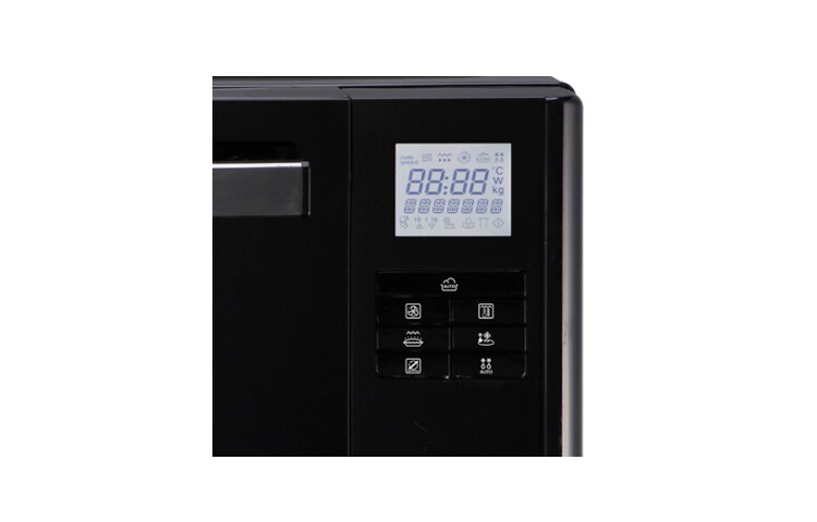 LG Microonde Ventilato 32 litri Lightwave Colore Nero, MJ3281CBS
