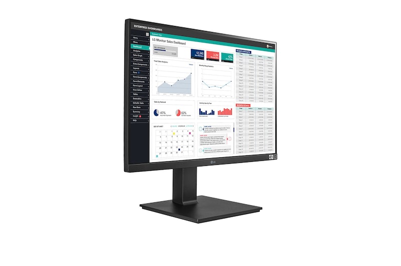 LG Business | Monitor 24" | Full HD 16:10, IPS, Speaker integrati, 24BQ55WY-B