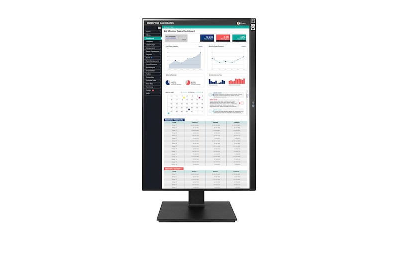 LG Business | Monitor 24" | Full HD 16:10, IPS, Speaker integrati, 24BQ55WY-B