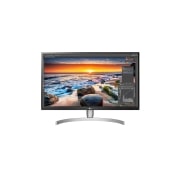 LG Monitor PC IPS 27" 16:9 Ultra HD 4K Design Slim (3 lati) Pivot USB-C, 27UK850-W