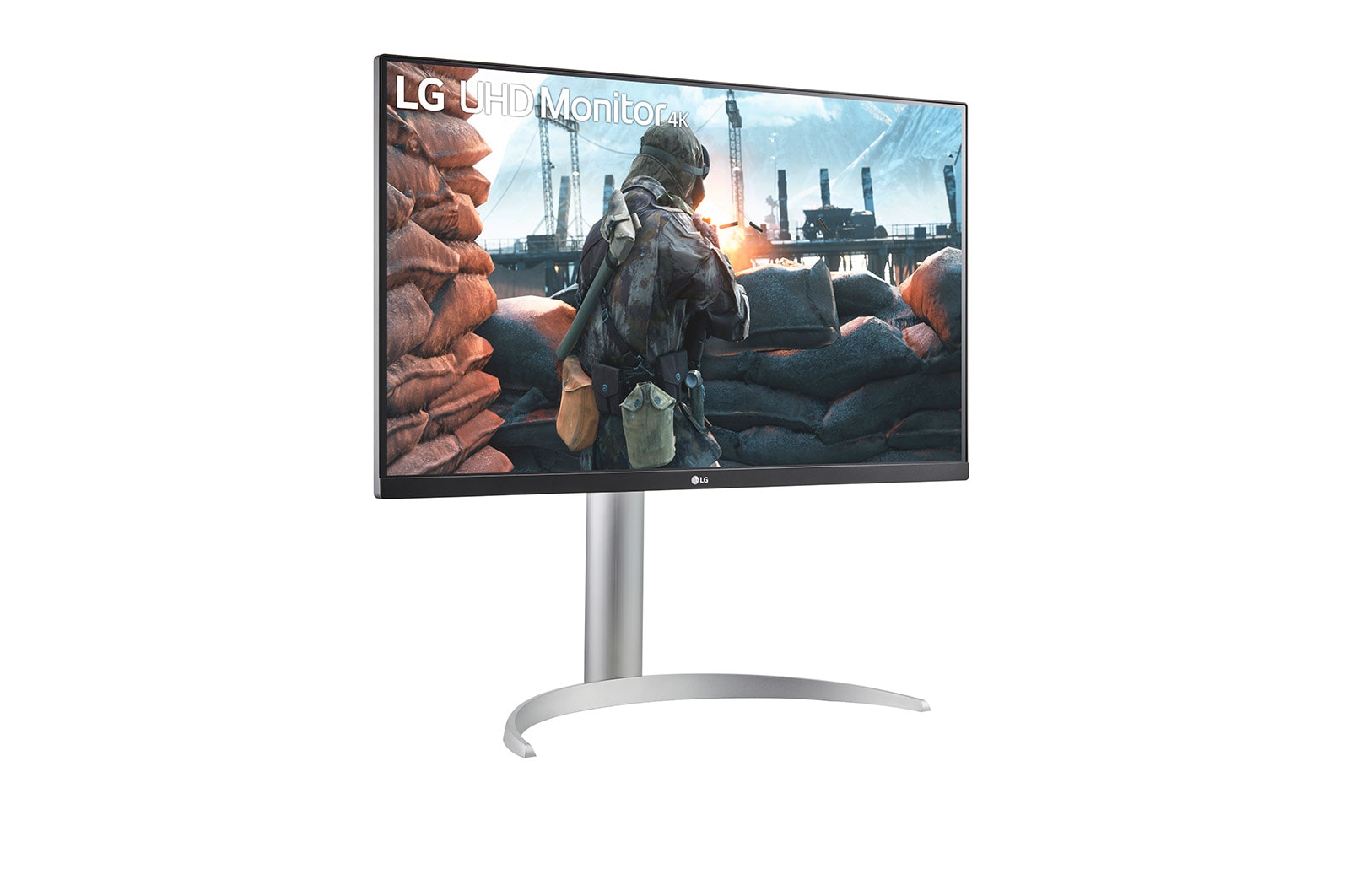 LG Ultra HD | Monitor 27" Serie UP650P | 4K HDR 400, IPS, DCI-P3 95%, 27UP650P-W