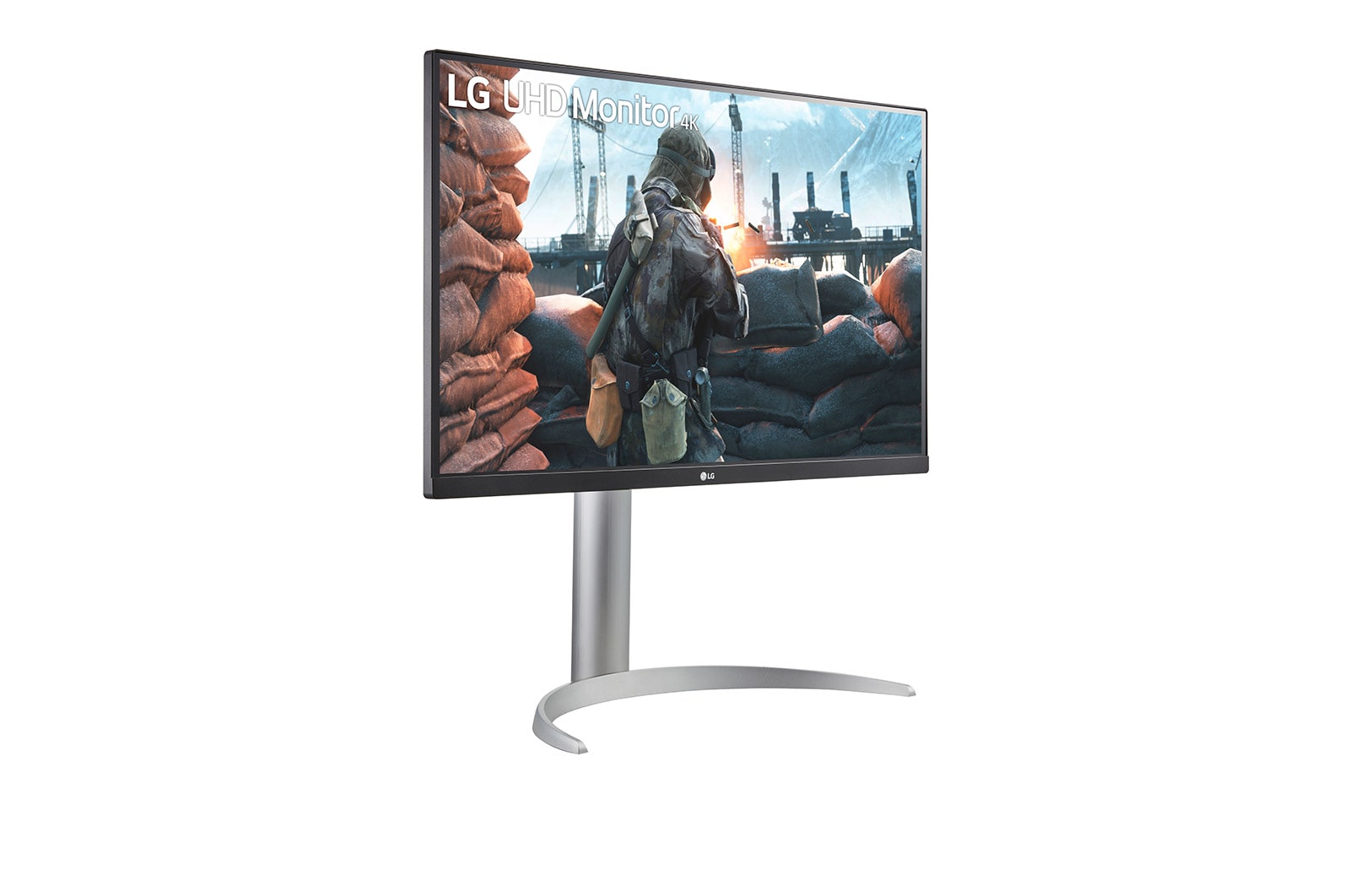 LG Ultra HD | Monitor 27" Serie UP650P | 4K HDR 400, IPS, DCI-P3 95%, 27UP650P-W