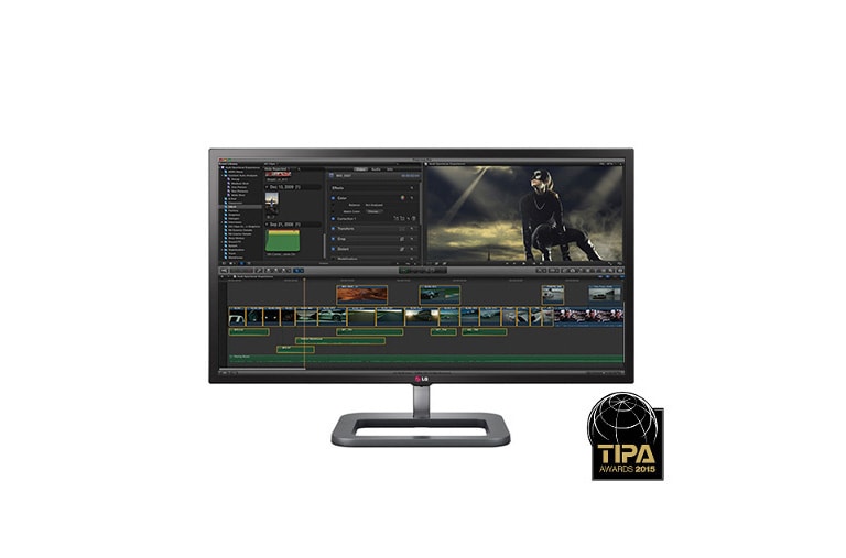 LG Monitor PC IPS 31" 17:9 4K Adobe RGB 99.5% Speaker Stereo, 31MU97Z-B