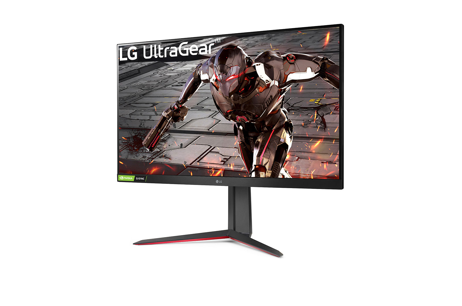 LG UltraGear | Monitor Gaming 32" Serie GN63T | Quad HD, 1ms MBR, 165Hz, 32GN63T-B