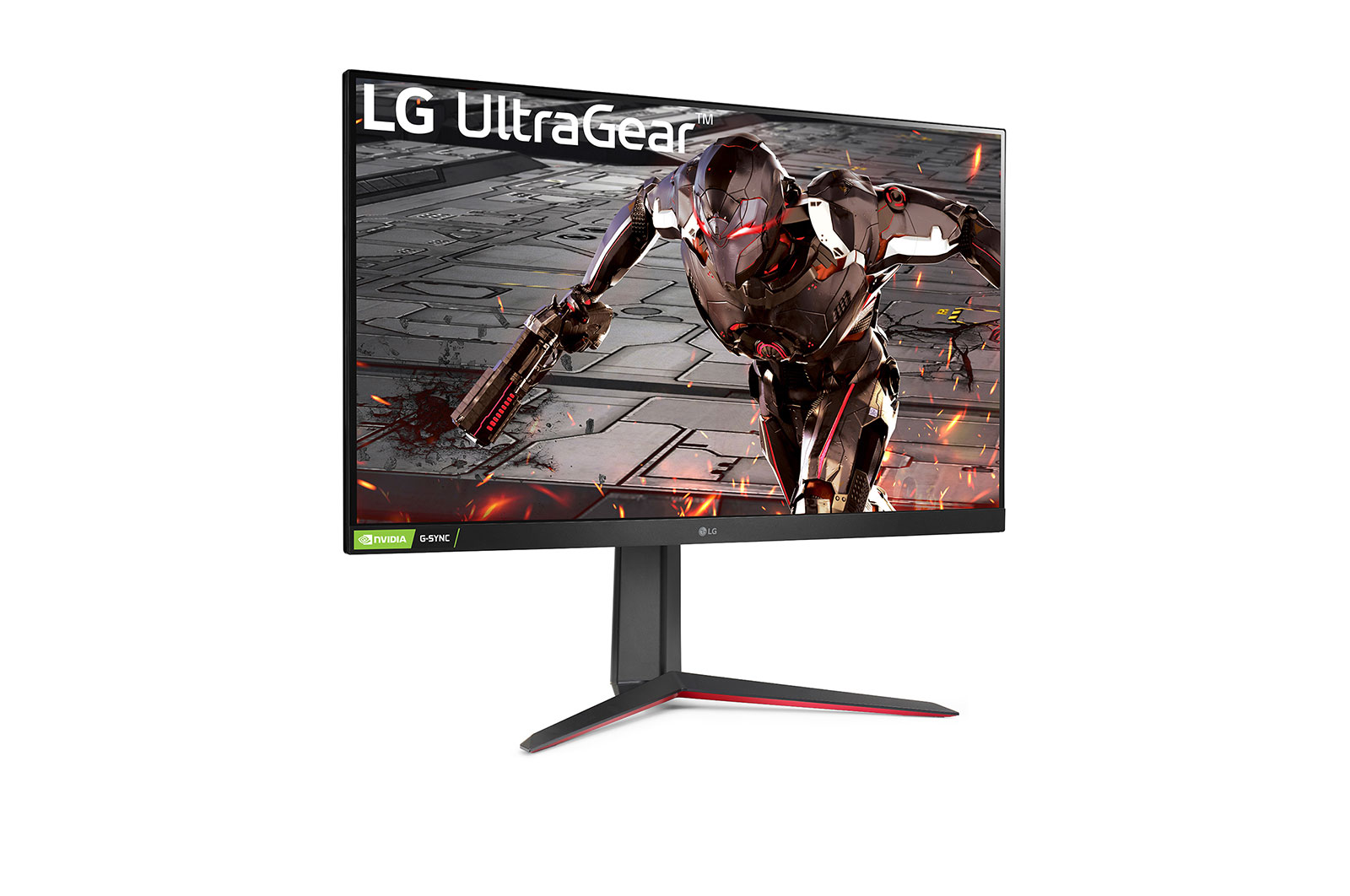 LG UltraGear | Monitor Gaming 32" Serie GN63T | Quad HD, 1ms MBR, 165Hz, 32GN63T-B