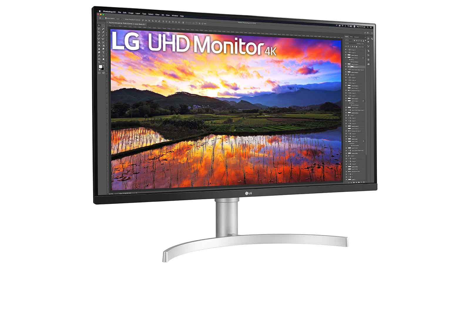 LG Ultra HD | Monitor 32" Serie UN650P | 4K HDR, IPS, DCI-P3 95%, Speaker Integrati, 32UN650P-W