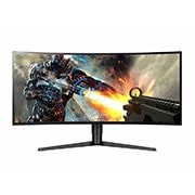 LG Monitor PC Nano IPS 34" 21:9 Quad HD Gaming Design Ultra Slim (4 lati) G-Sync 120Hz, 34GK950G-B