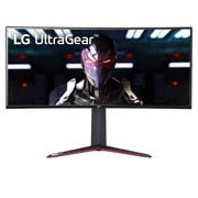 LG UltraGear | Monitor Gaming 34" Serie GN850 | Quad HD 21:9 Curvo, Nano IPS, 1ms GtG, 160Hz, 34GN850