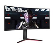 LG UltraGear | Monitor Gaming 34" Serie GP63A | Quad HD 21:9 Curvo, 1ms MBR, 160Hz, 34GP63A-B