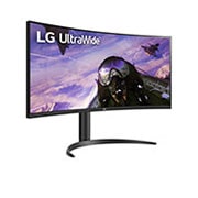 LG Monitor PC UltraWide curvo da 34 pollici, 34WP65CP-B
