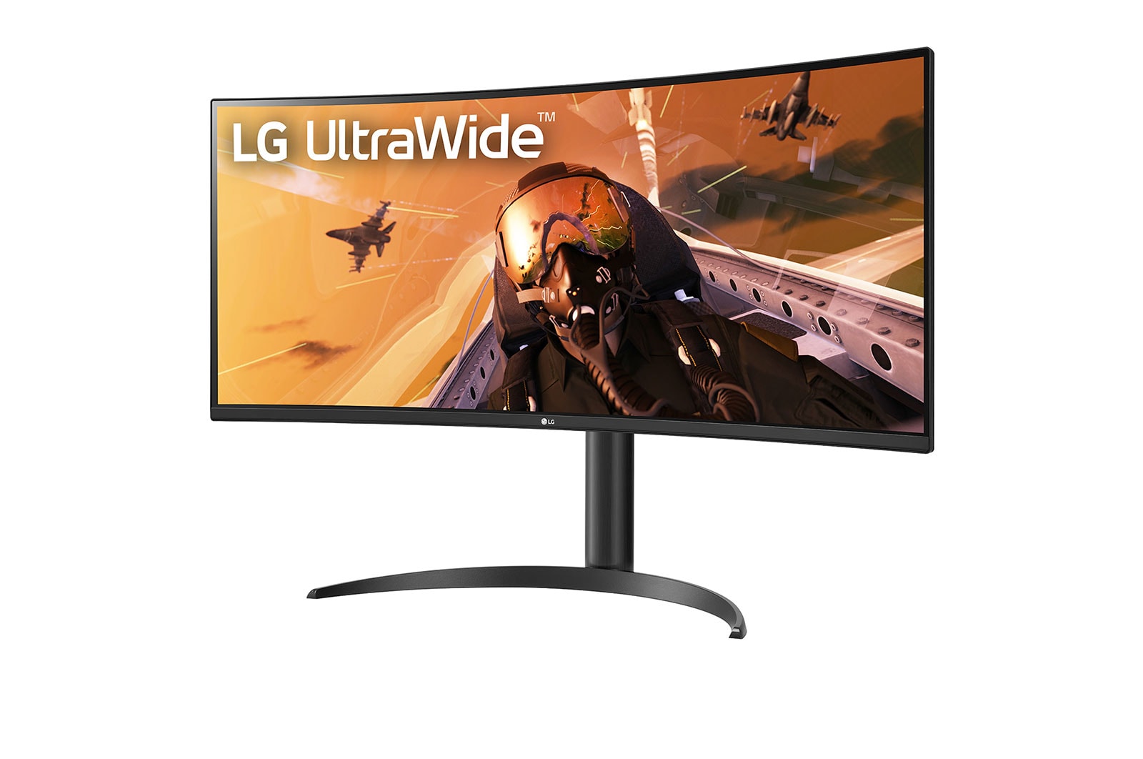 LG UltraWide | Monitor 34'' Serie WP75C | QHD 21:9 Curvo, 1ms, 160Hz, Speaker Integrati, USB-C , 34WP75CP-B