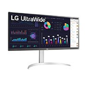 LG UltraWide | Monitor 34" Serie WQ650 | Full HD 21:9, IPS, HDR 400, Speaker Integrati, 34WQ650-W