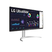 LG UltraWide | Monitor 34" Serie WQ650 | Full HD 21:9, IPS, HDR 400, Speaker Integrati, 34WQ650-W