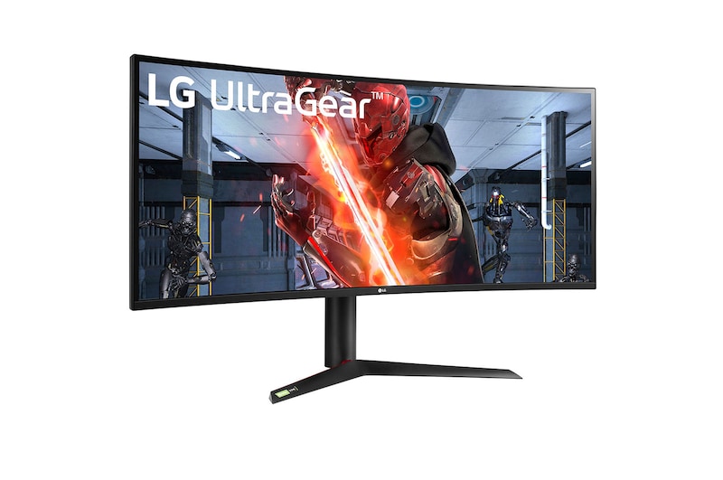 LG UltraGear | Monitor Gaming 38" Serie GL950G | QHD+ 21:9 Curvo, Nano IPS, 1ms GtG, 175Hz (O/C), 38GL950G-B