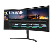 LG Monitor UltraWide IPS 38” 21:9 Curvo QHD+ HDR, 38WN75C