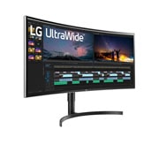 LG Monitor UltraWide IPS 38” 21:9 Curvo QHD+ HDR, 38WN75C