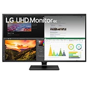 LG Monitor Professionale IPS 43" Ultra HD 4K HDR USB-C Speaker Integrati, 43BN70U-B