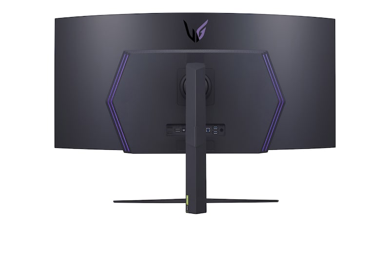 LG Monitor gaming UltraGear | 45" OLED 21:9 Curvo | 3440x1440, 240Hz, 0.03ms GtG, 45GR95QE-B