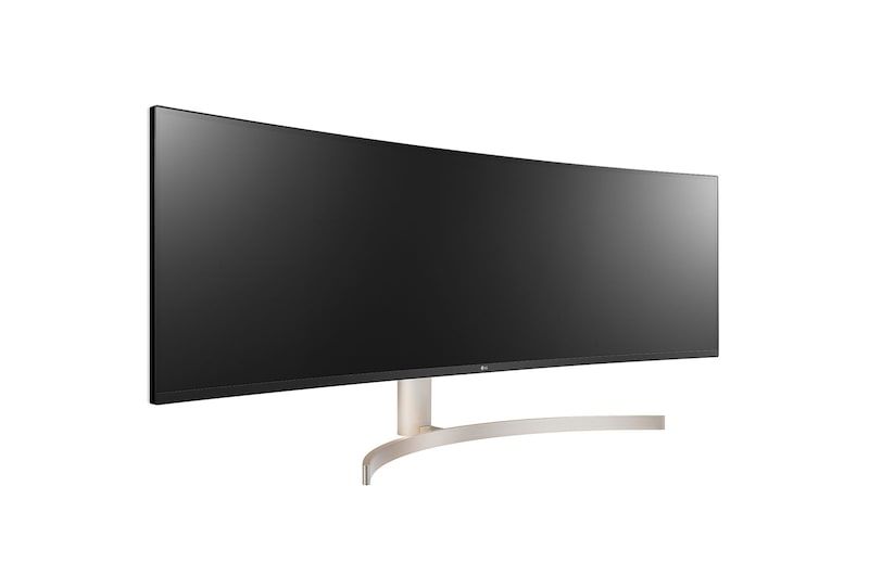 LG Monitor PC IPS 49" 32:9 Dual QHD Curvo HDR Design Slim (3 lati), 49WL95C-W