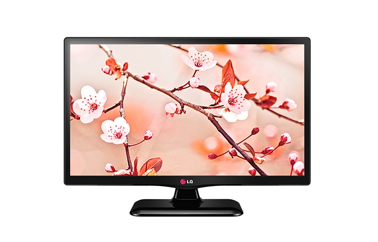 LG Monitor TV LED 22 pollici, 16:9 con MC DFC 5.000.000:1, Full HD, luminosità 200 cd/m2, angolo di visuale 170°/160° e appendibile a parete., 22MT44D