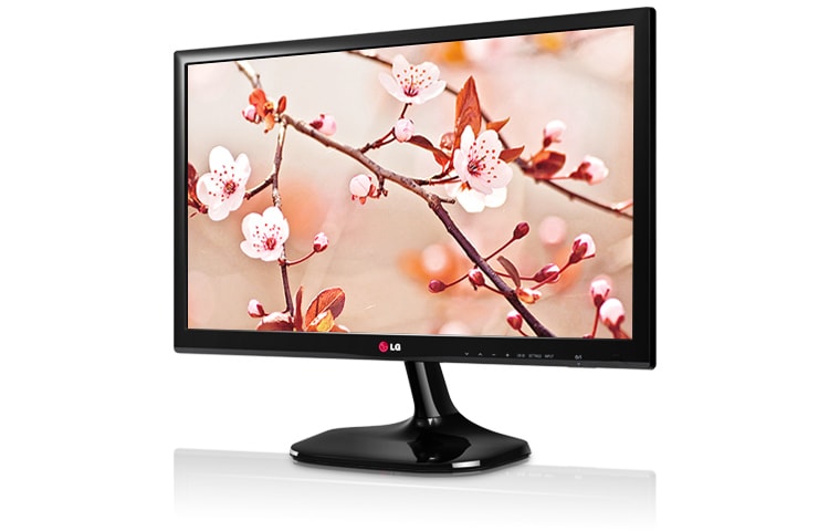 LG Monitor TV IPS, 22 pollici, 16:9 con MC DFC 5.000.000:1, Full HD, luminosità 250 cd/m2, angolo di visuale 178°/178° e appendibile a parete., 22MT55D