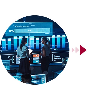 Monitoraggio in tempo reale.