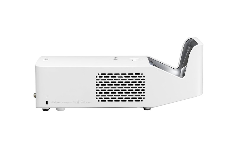 LG Proiettore CineBeam a Tiro Corto LED Full HD 1000 Lumens Smart Contrasto 150,000:1, HF65LSR