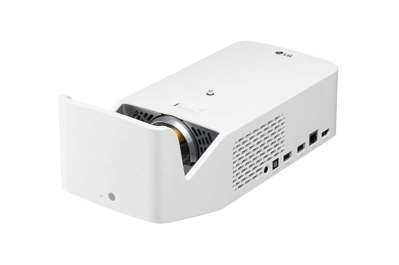 LG Proiettore CineBeam a Tiro Corto LED Full HD 1000 Lumens Smart Contrasto 150,000:1, HF65LSR