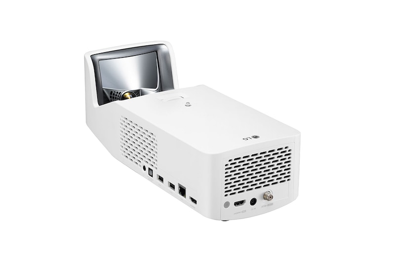 LG Proiettore CineBeam a Tiro Corto LED Full HD 1000 Lumens Smart Contrasto 150,000:1, HF65LSR