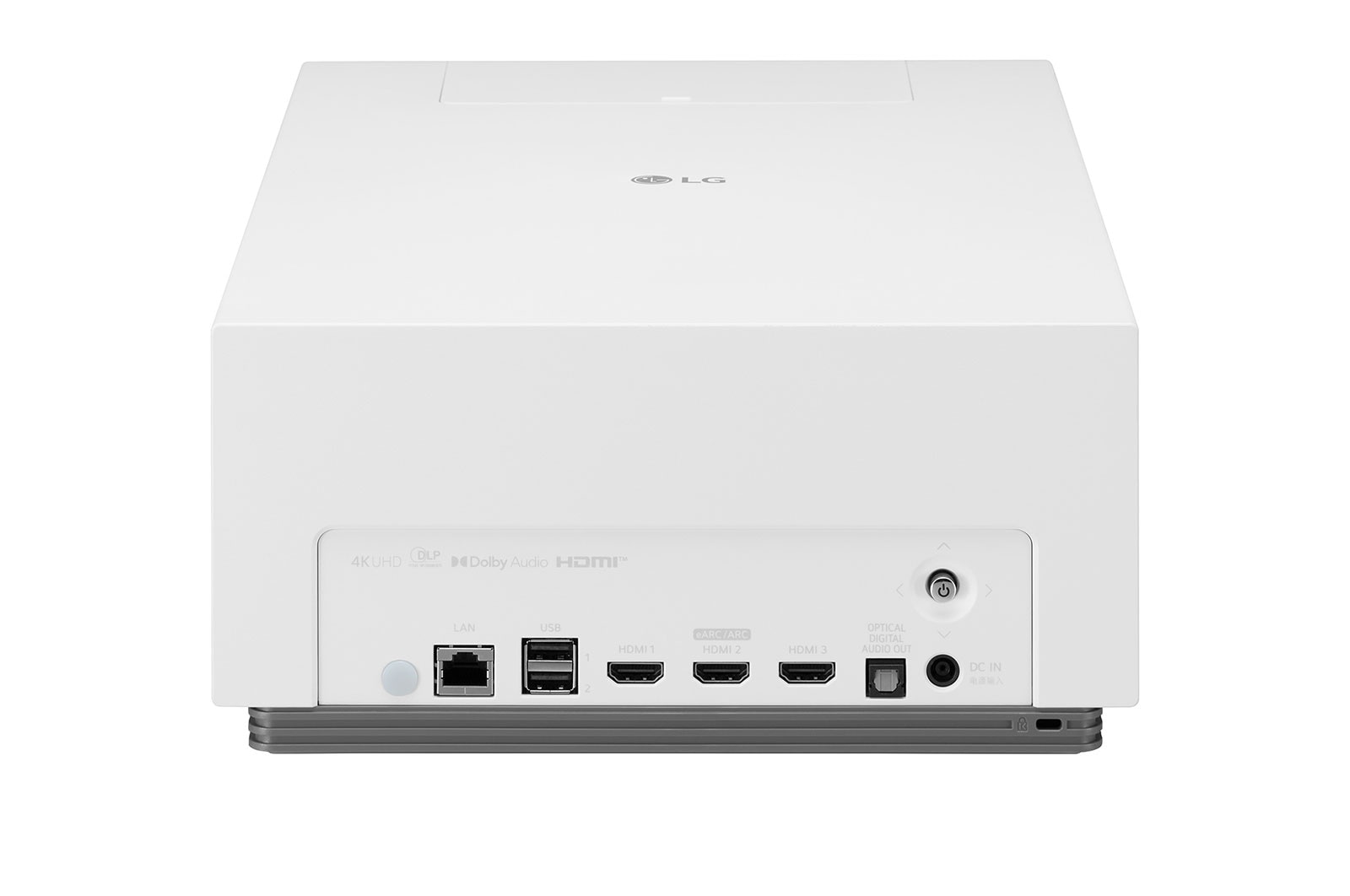 LG Proiettore CineBeam Laser+LED Ultra HD 4K HLG 2000 Lumens Smart Contrasto 2,000,000:1, HU710PW