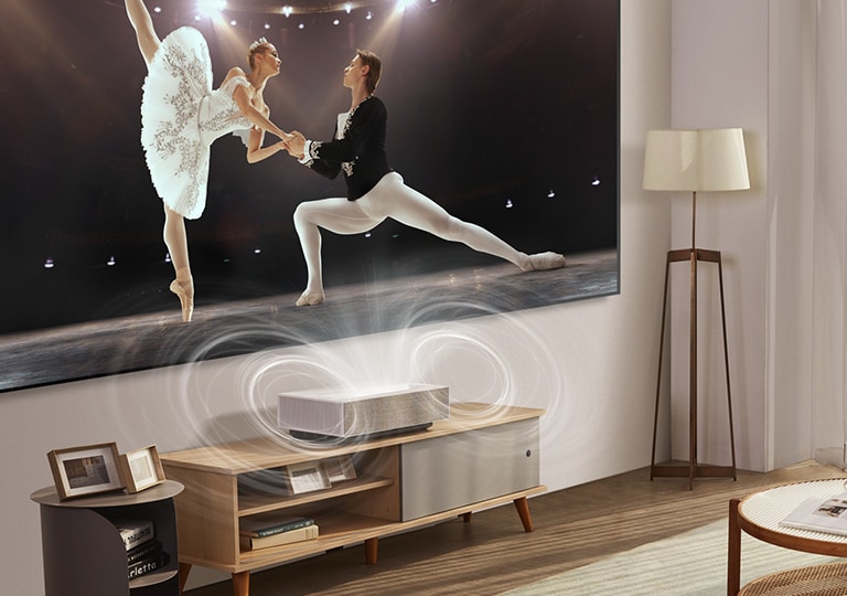 Incredibile esperienza surround con stereo da 20W 20W integrato.