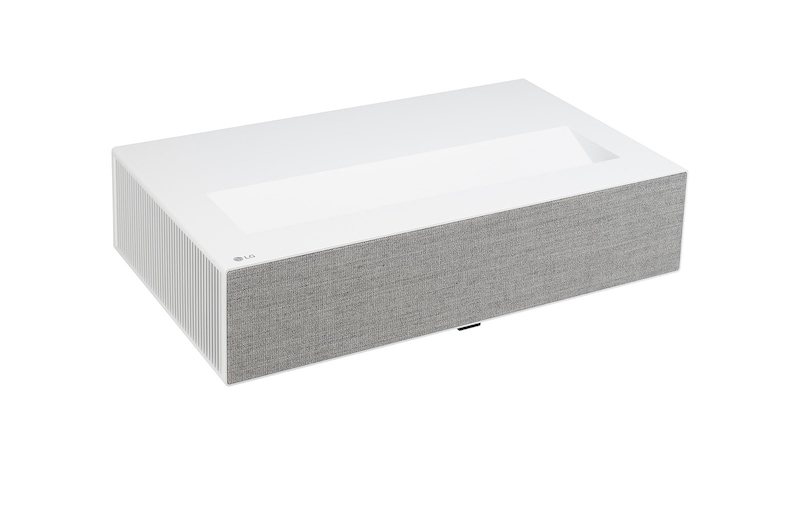 LG Proiettore CineBeam a Tiro Corto LASER Ultra HD 4K HDR 2500 Lumens Smart Contrasto 2,000,000:1, HU715QW