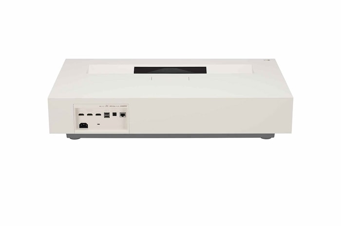 LG Proiettore CineBeam a Tiro Corto Laser Ultra HD 4K HLG 3700 Lumens Smart Contrasto 2.000.000:1  , HU915QE