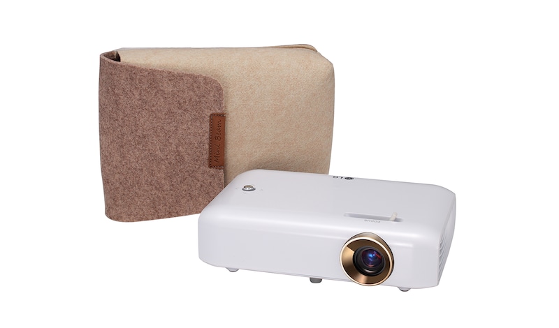 LG Proiettore MiniBeam LED HD 550 Lumens Portatile Contrasto 100,000:1, PH550G