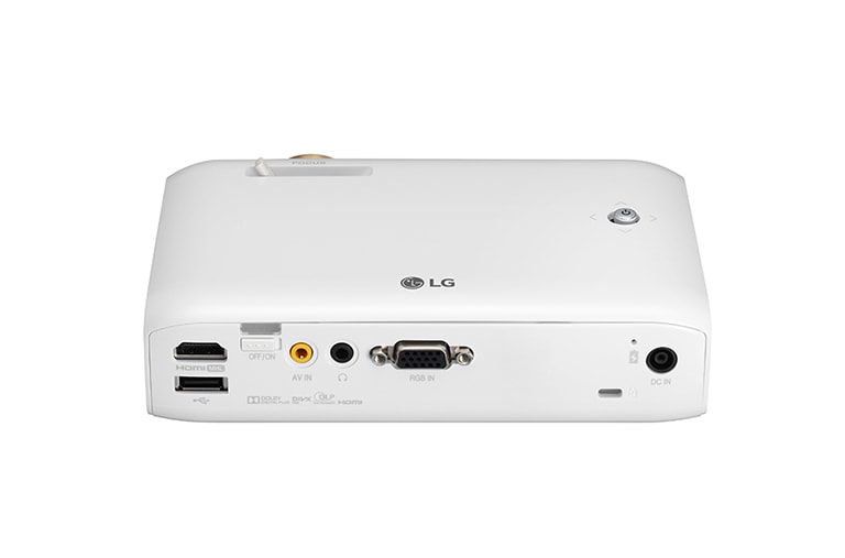 LG Proiettore MiniBeam LED HD 550 Lumens Portatile Contrasto 100,000:1, PH550G