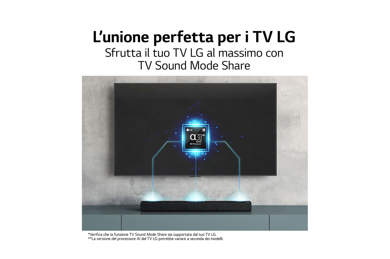 LG Soundbar Bluetooth per TV da 300 Watt LG, S40Q