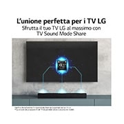 LG Soundbar Bluetooth per TV da 300 Watt LG, S40Q