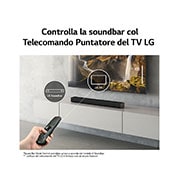 LG Soundbar Bluetooth per TV da 300 Watt LG, S40Q