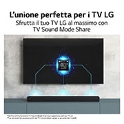 LG Soundbar per TV con audio a 3.1 canali LG, S65Q