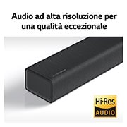 LG Soundbar per TV con audio a 3.1 canali LG, S65Q