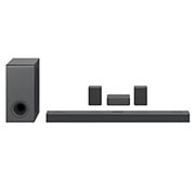 LG Soundbar S80QR I 620W I 5.1.3 canali I Meridian, Dolby Atmos, AI Sound Pro, Wi-Fi, S80QR