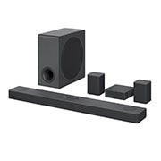 LG Soundbar S80QR I 620W I 5.1.3 canali I Meridian, Dolby Atmos, AI Sound Pro, Wi-Fi, S80QR