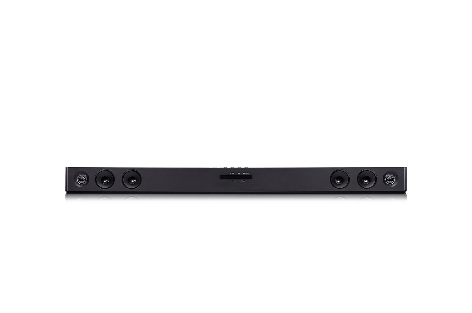 LG Soundbar SQC2 I 300W I 2.1 canali I Dolby Digital, Subwoofer wireless, Bluetooth, USB, Ottico, Jack 3,5mm, SQC2