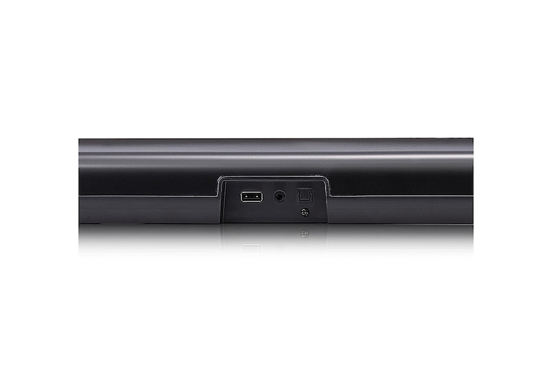 LG Soundbar SQC4R I 4.1 canali, 220W I Casse posteriori incluse, Dolby Digital, Subwoofer wireless, Bluetooth, USB, Ottico, SQC4R